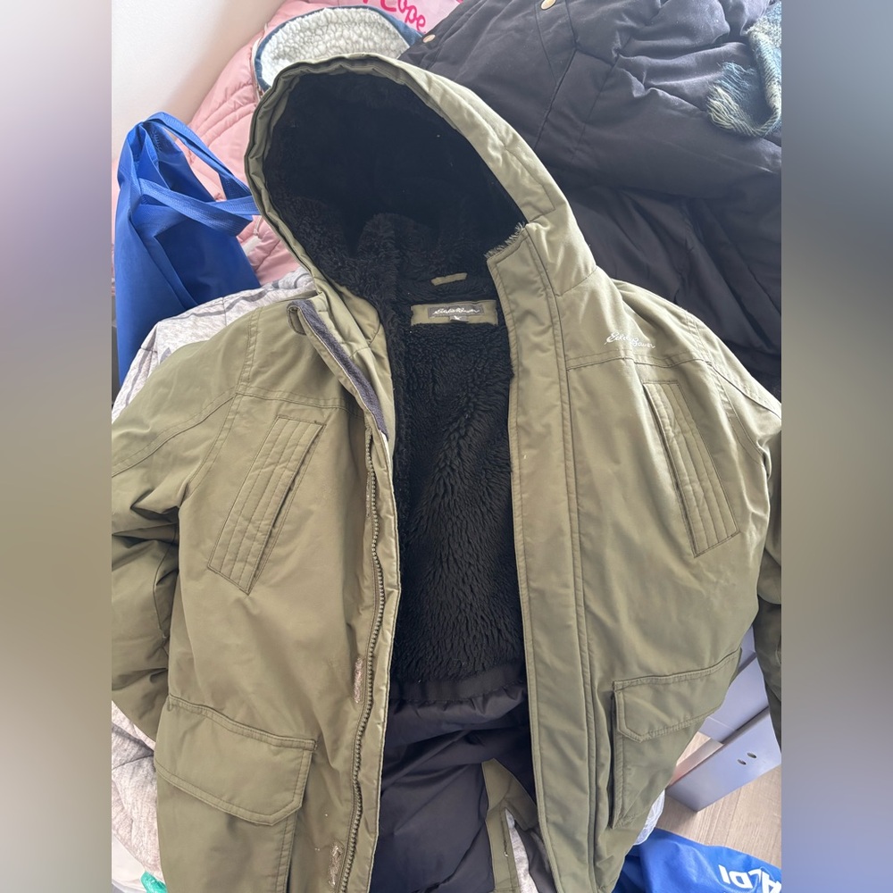 Kids Eddie Bauer wonder coat size 10/12 barely worn